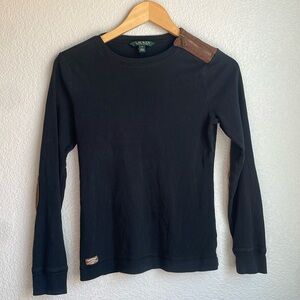 Ralph Lauren black long sleeve shirt